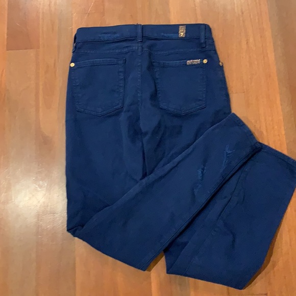 7 for all mankind distressed jeans - Picture 5 of 5